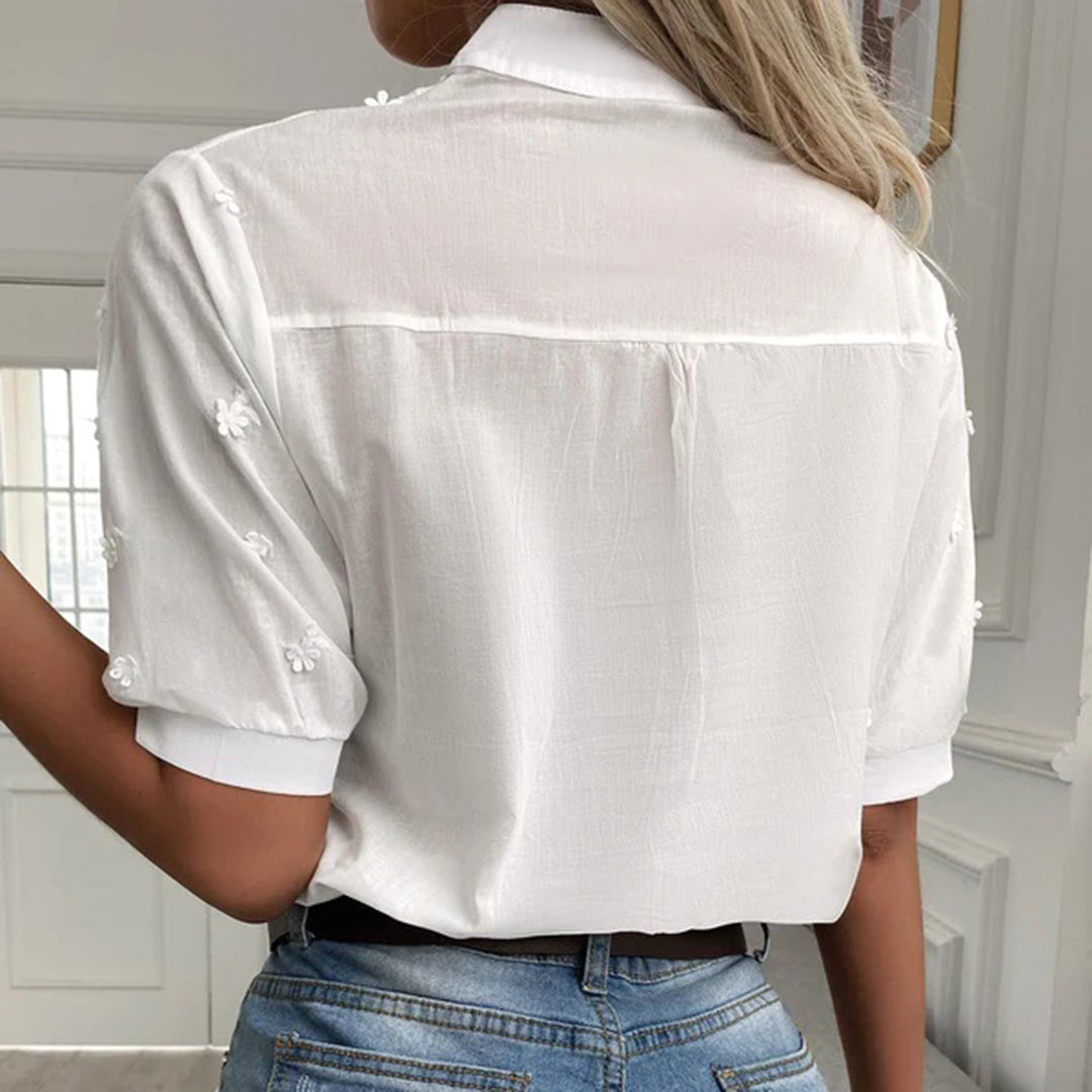 Modische Damenbluse