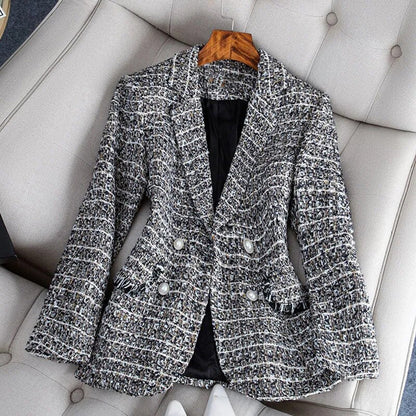 Eleganter Tweed-Blazer
