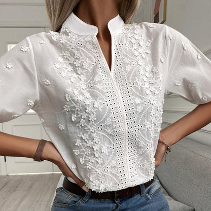 Modische Damenbluse
