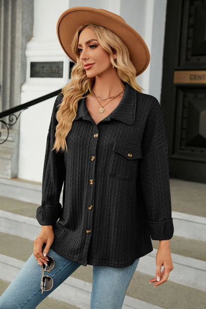 Bedruckte Bluse