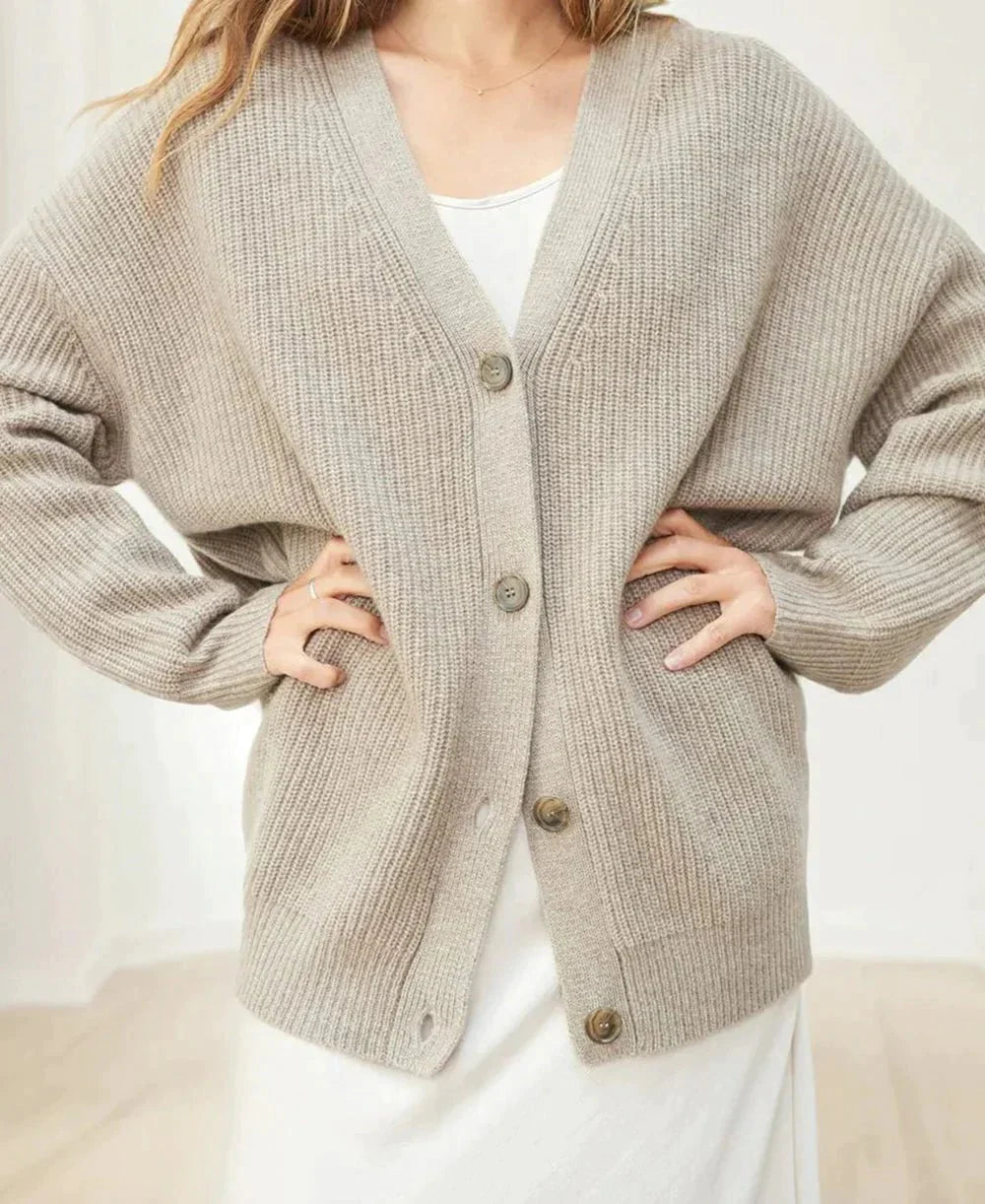 Stilvolle Kaschmir-Cardigan